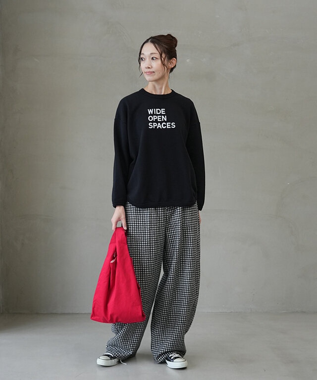 身長:164cm / カラー:BLACK / サイズ:FREE