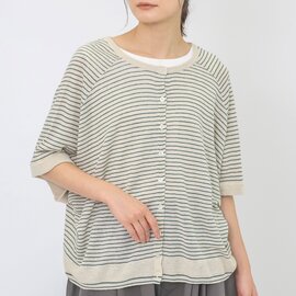 TUTIE.|リネンニット2WAYカーディガン PRE SALE
