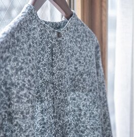 T.Tutie.|コットンリネンフラワープリントプルオーバー 長袖シャツ ブラウス