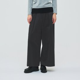 mizuiro ind|コーデュロイタックワイドパンツ