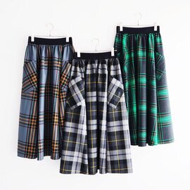 O'NEIL of DUBLIN|ウールキルト サーキュラースカート