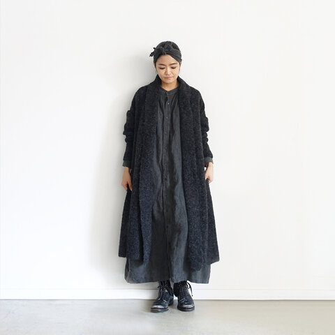 ichi Antiquités|Alpaca Wool Knit Robe