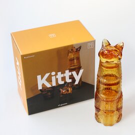 Doiy｜Kitty Stackable Glass/グラス 4個セット ネコ【母の日ギフト】