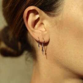 MIRTA|Mirta Small Safety Pin Silver Earring ピアス ※片耳販売