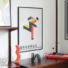 BAUHAUS｜Running Bauhaus A2 Ｂlack/アートポスター