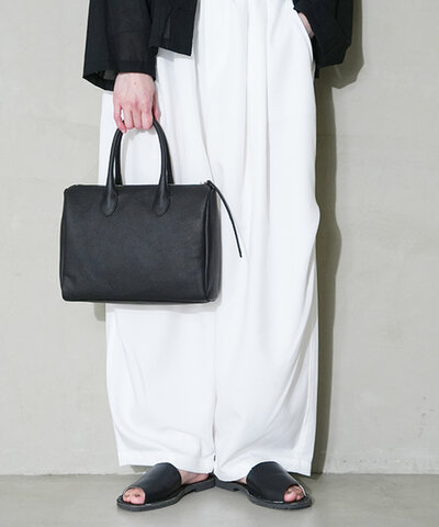 TIDEWAY|PUF THE BOSTON (S) パフボストン ハンドバッグ 保存袋付き t3132