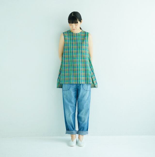 モデル165cm 着用サイズ:0(GREEN)