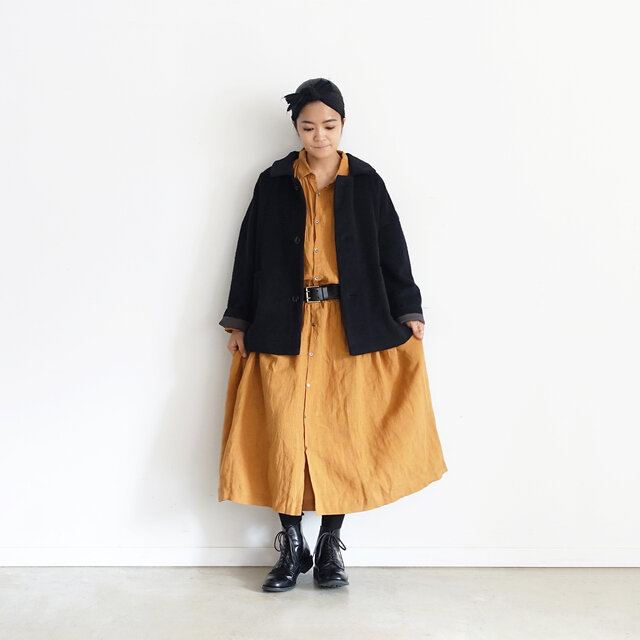 Model 158cm、Black 着用