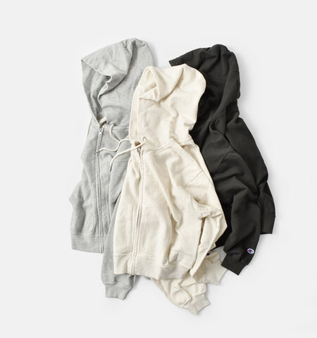 Champion|リバースウィーブ ジップ フーデッド スウェットシャツ トレーナー cw-c102-tr