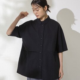 T.Tutie.|コットンタイプライターフロントレイヤーブラウス
