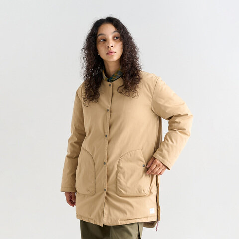 NANGA|HINOC RIPSTOP INNER DOWN LONG CARDIGAN W(WOMEN)