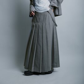 RHODOLIRION|ギャバジン サスペンダーキルト スカート Suspender Kilt tx1002