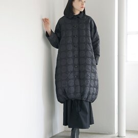 Mochi｜quilted coat [black]
