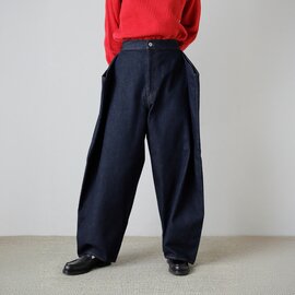 KURO|ペーパーフォールディング テーパード デニムパンツ PAPER FOLDING TAPERED DENIM PANTS 964302