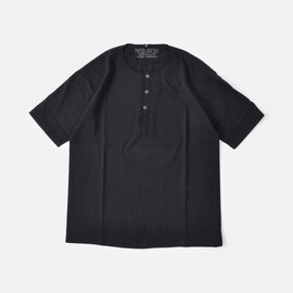 NIGEL CABOURN｜コットン ヘンリーネック シャツ “50S HENLEY NECK SHIRT” 8046-00-21025-mn Tシャツ