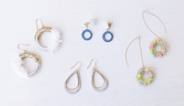 PINCHOSのピアス/イヤリングは多数ご用意がございます。他のデザインもお楽しみください。