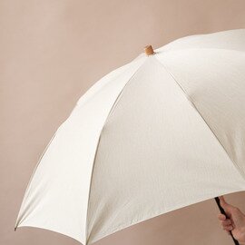 hatsutoki｜fog コットンリネン晴雨兼用傘|日傘 折畳み UVカット 防水加工 ｜ 母の日ギフト ｜ プレゼントに