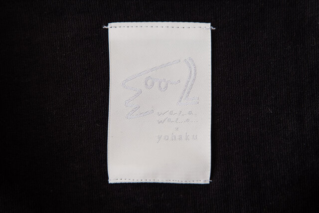 わざわざのロゴもyohakuさんとのコラボで登場!