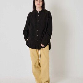 HOLLYWOOD RANCH MARKET|フェードアラダキローン バンドカラーシャツ