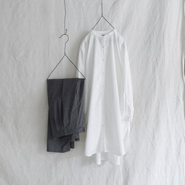ichi｜Band Collar Long Shirt