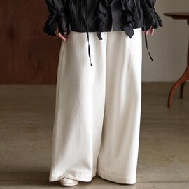 mizuiro ind|ワイドパンツ スウェットパンツ イージーパンツ 裏起毛 PT 3-260073 ミズイロインド