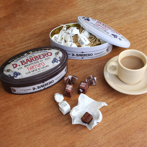 BARBERO|トリュフチョコ缶