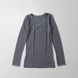 joha|冬は暖かく夏は涼しい ウールシルクロングスリーブアンダーシャツ VICTORIA kurashisha