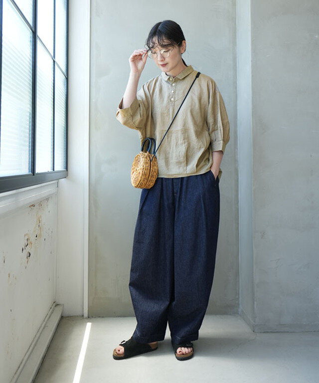 身長:164cm/カラー:348 ベージュ/サイズ:2