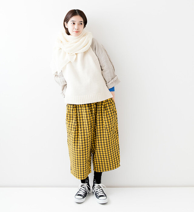 color : CREAM , model : 162cm