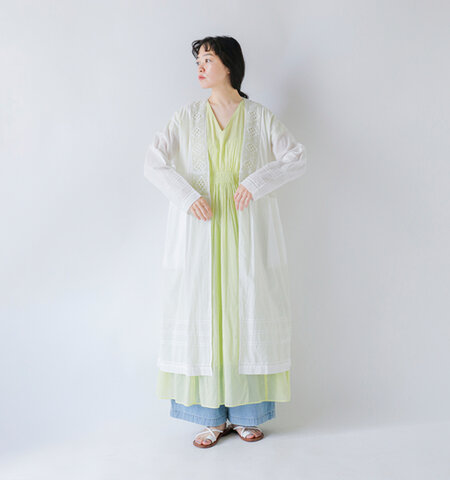 ne Quittez pas|キャンブリック レース ガウン “CAMBRIC LACE GOWN” 011141gy3-kr