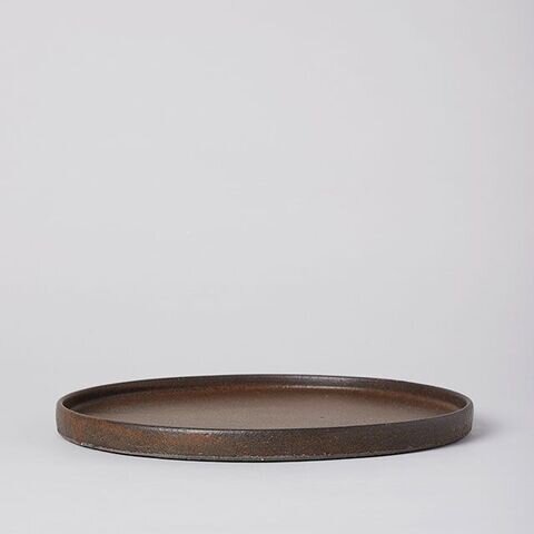 丸十製陶×TODAY'S SPECIAL｜SHIGARAKI フラット プレート（5寸･8寸）