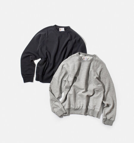 felco|12oz フレンチテリー リラックスフィット ラグラン クルーネック スウェット プルオーバー 321940-fn