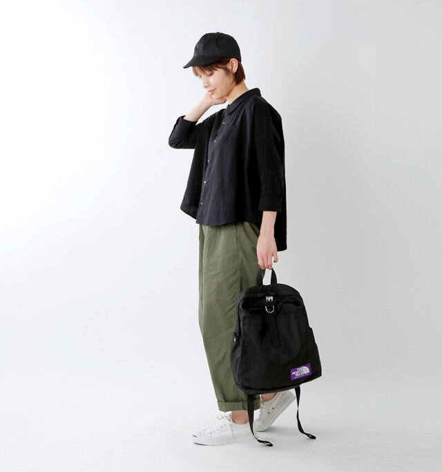 model yama:167cm / 49kg
color : black / size : 0