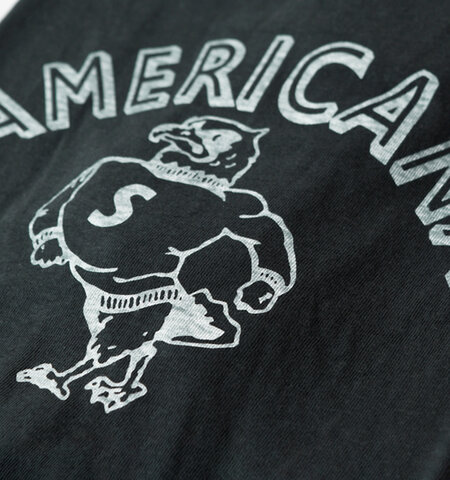 THE SHINZONE｜アメリカーナ コラボレーション カットソー Tシャツ “AMERICANA COLLABORATION TEE” 23mxxcu02-yo プリント 