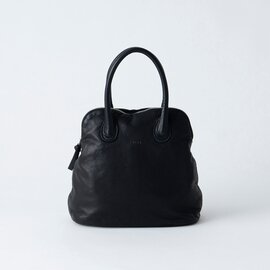 FOLNA RD|ソフトレザーブガッティボストンバッグ