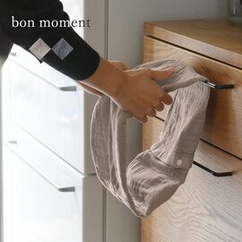 bon moment ｜かさばらない大人のくるくるタオル ガーゼタオル キッチン 手拭き タオル 薄手／ボンモマン