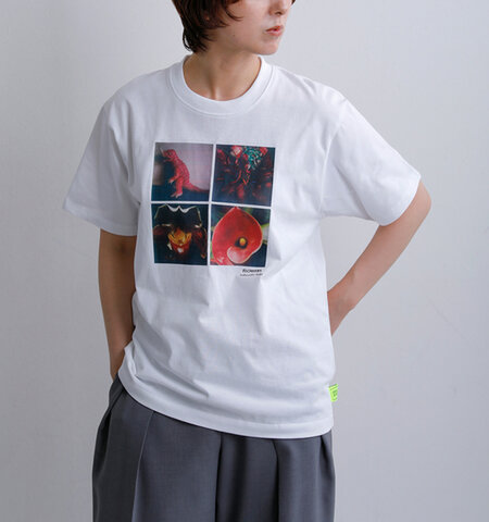 LOOSE JOINTS|コットン 半袖 Tシャツ NOBUYOSHI ARAKI FLOWERS S/S TEE lf26js008na