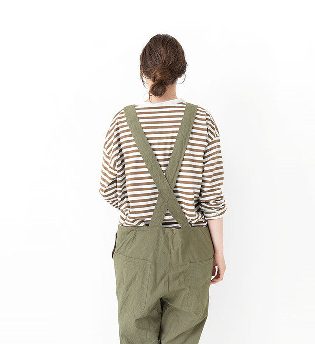 color : BROWN BORDER , model : 162cm