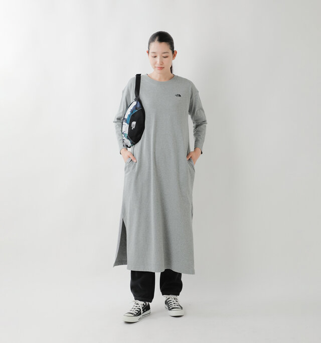 model mizuki：168cm / 50kg 
color : gray / size : womensL