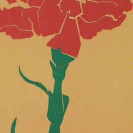 nunocoto｜ファブリックポスター：Carnation（須貝美和）