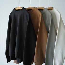 Goldwin|ワッフル ライト モックネック ロングスリーブTシャツ 長袖 WF Light Mock Neck L/S T-shirt GLW45331 ゴールドウイン