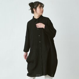 D*g*y|コクーンチュニックシャツ 綿ガーゼワッシャー D9756