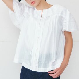 Shinzone|レースブラウス 半袖 LACE BLOUSE 26MMSBL08 シンゾーン