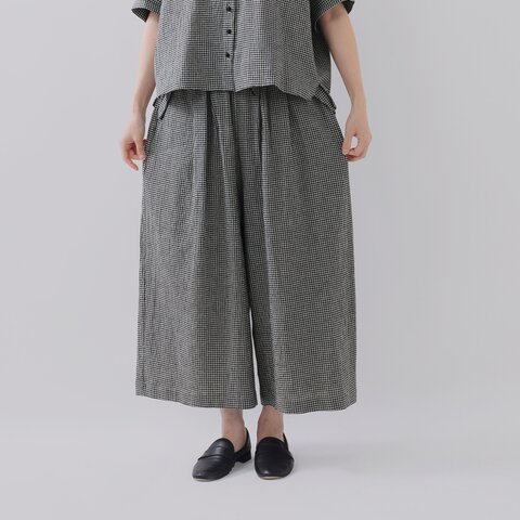 MAGALI|リネン ワイドパンツ pt61-mn