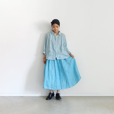ichi Antiquites|Color Linen Skirt