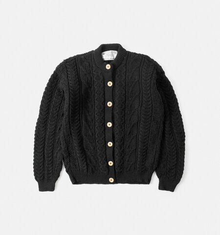 Oldderby Knitwear｜ウール クルーネック カーディガン jm3010l-fn