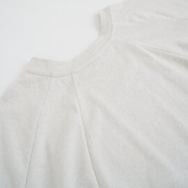 VU｜VU ヴウ ballon t-shirt  [CHALK］バルーンTシャツ vu-s24-t01