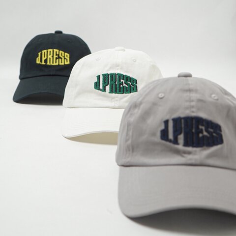 J.PRESS| J.PRESS ロゴキャップ ユニセックス メンズ LOGO CAP 帽子 紫外線対策 HT 1L GM 0901 ジェイプレスオリジナルズ