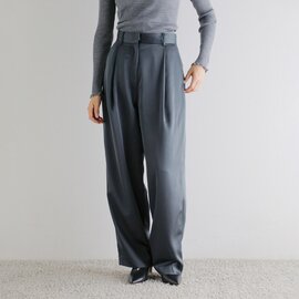 anuke|サテン タック パンツ “Satin Tuck Pants” 62520713