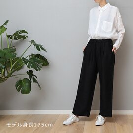 LINEN TALES｜Heath trousers Wideパンツ リネン